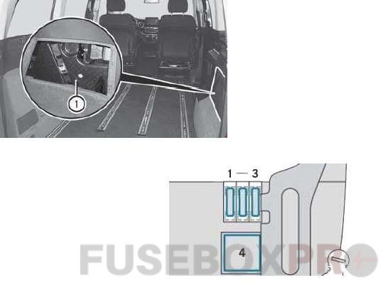 Benz Metris W447 Diagram 2
