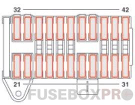 Mercedes Benz Viano W639 Diagram F35 left