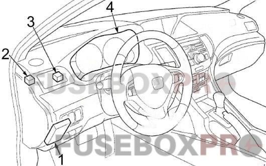 acura tsx 2009 2014 dashboard