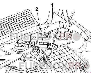 alfa romeo 155 1992 1998 engine compartment