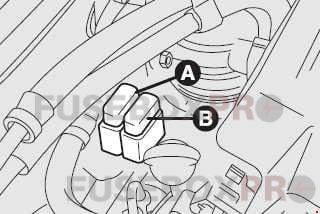 Alfa Romeo 156 1997 2007 diesel engine compartment fuse box