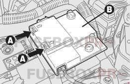 alfa romeo brera 2005 2010 battery positive pole fuse box
