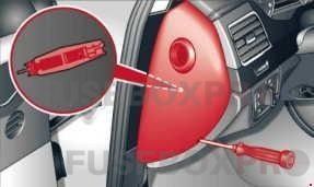 audi a8 d4 2010 2017 driver side fuse panel cover