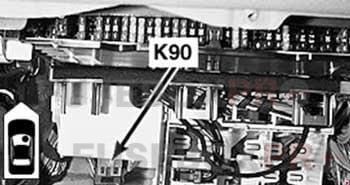 bmw 3 series e46 1998–2006 rear window drive relay