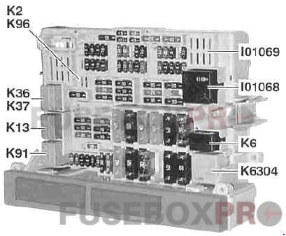 bmw 3 series (e90, e91, e92, e93) 2005 to 2007 glove compartment 2