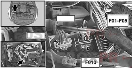 bmw 6 series e63 e64 2004 2010 engine compartment fuse box jdj748