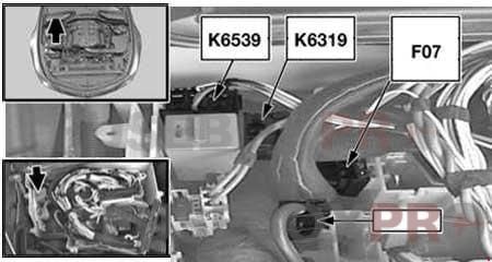 bmw 6 series e63 e64 2004 2010 engine compartment fuse box sj8e9