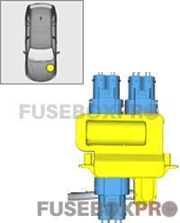 bmw x5 (f15) 2010 2015 engine compartment fuse box non replaceable 2