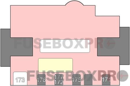 bmw x6 (e71 & e72) 2007 2014 e70 high fuse