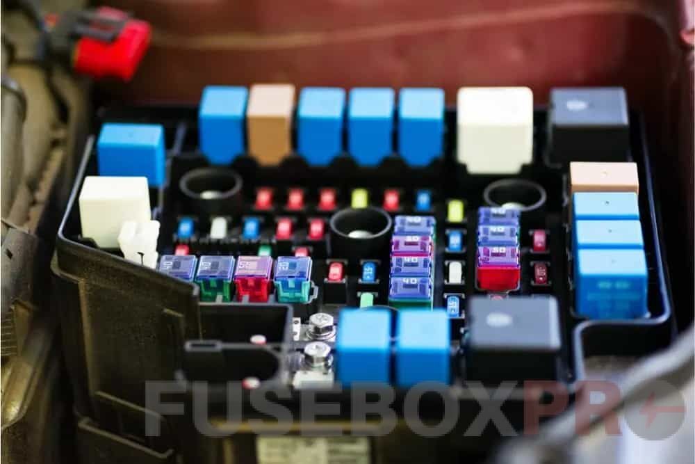 car fuse box