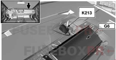 relay, electric vacuum pump (k213)