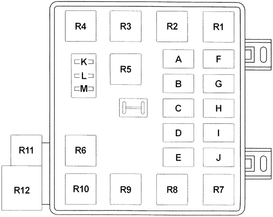 chrysler concorde fuse box diagram engine comaprtment fuse box 1993 1997