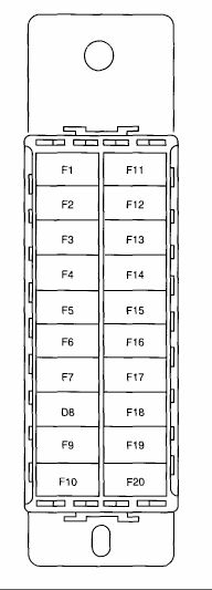 daewoo nexia fuse box diagram 2009